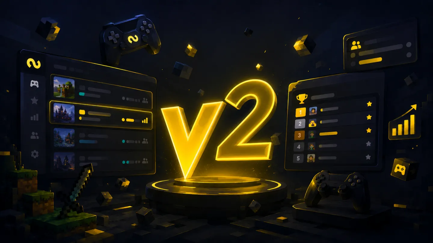 ServeurListe V2, la nouvelle version de l'annuaire de serveurs de jeux