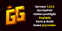 Bannière du serveur GoldGarden v7