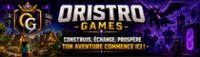 Bannière du serveur Oristro Games