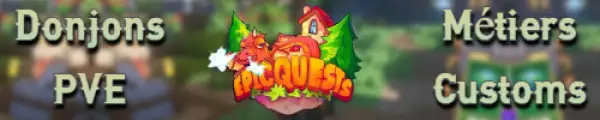 Serveur privé Minecraft EpicQuests